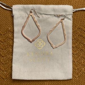 Rose Gold Sophee Drop Earrings Kendra Scott